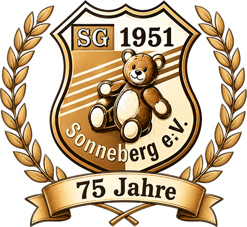 Jubiläumslogo der SG 1951 Sonneberg